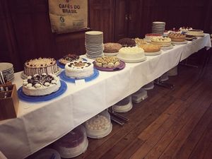 Kuchenbuffet at VeBistro in Wittersheim