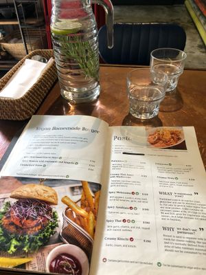 Vegan options and info! at URBN Culture in Taipei