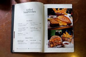 Menu (more on https://itravelforveganfood.com/vegan-taipei-guide/) at URBN Culture in Taipei