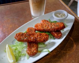 Buffalo tempeh at URBN Culture in Taipei