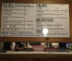 Menu at Pyro Pizza - Food Truck in Portland