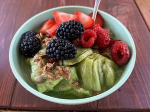a tasty smoothie bowl...  at Best Friend - Truck in Portland