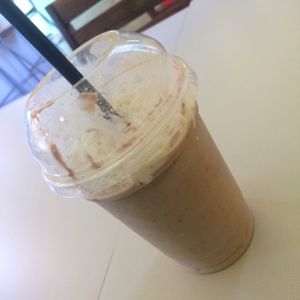 chocolate shake with whipped cream! at GOOD juju in Frederick