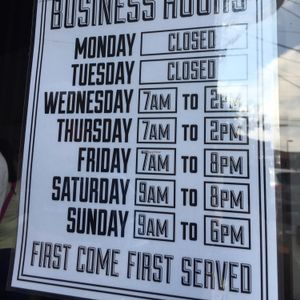 hours at GOOD juju in Frederick