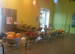 fresh ingredients! at GOOD juju in Frederick