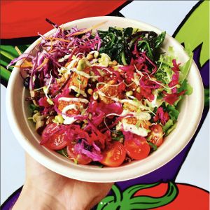 Tokyo tofu bowl at gud in Altrincham