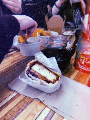 Korean tofu wrap at gud in Altrincham