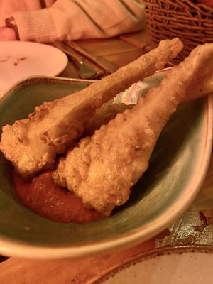 Artichoke dish was yummy  at The Molly House in Manchester