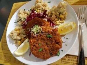 Cotolette (schnitzel) at Veggy Days - Catania Lungomare in Catania