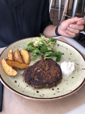 Filete de lentejas  at 269 Gastro Vegan in Salamanca