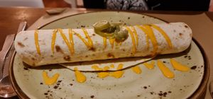 Wrap de soja con jalapeños at 269 Gastro Vegan in Salamanca