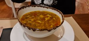 Sopa de siro.miso at 269 Gastro Vegan in Salamanca