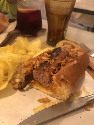Beyond hotdog at 269 Gastro Vegan in Salamanca