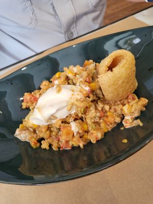 Oat salad at 269 Gastro Vegan in Salamanca