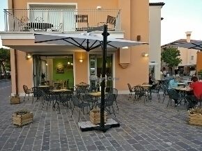 outside seats at Veggy Days - Caorle in Caorle