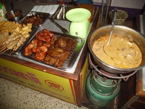 A food offer. at Jay Nature in Songkhla