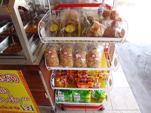 Vegan products. at Jay Nature in Songkhla