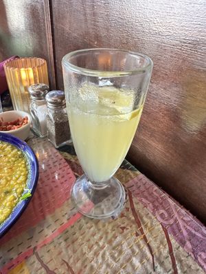 Ginger lemonade  at The Taj Cafe in Ventura