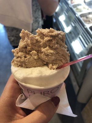 coconut  and cinnamon&ginger  at Puro & Bio in Sevilla