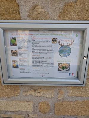 Speisekarte August 2025 at SmooVie Grignotheque in Saint-leon-sur-vezere