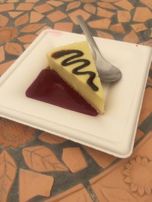 Lemon cheesecake  at SmooVie Grignotheque in Saint-leon-sur-vezere