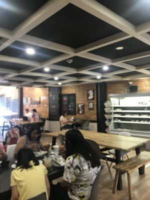 Inside at 3 Three's Coffee Lounge in Birmingham