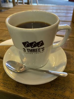 Americano  at 3 Three's Coffee Lounge in Birmingham