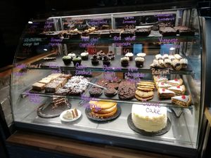 It's all vegan! at 3 Three's Coffee Lounge in Birmingham