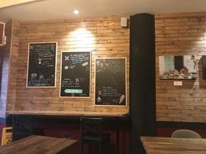 Timeline of the cafe’s development  at 3 Three's Coffee Lounge in Birmingham