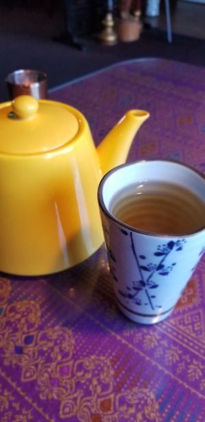 Jasmine tea at Nakorn Thai Cuisine in Brunswick