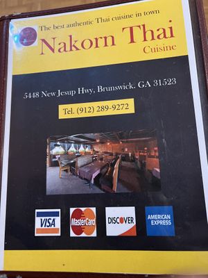   at Nakorn Thai Cuisine in Brunswick