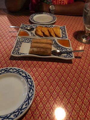 Yummm Spring rolls at Nakorn Thai Cuisine in Brunswick