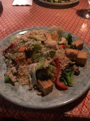 Thai fried rice at Nakorn Thai Cuisine in Brunswick