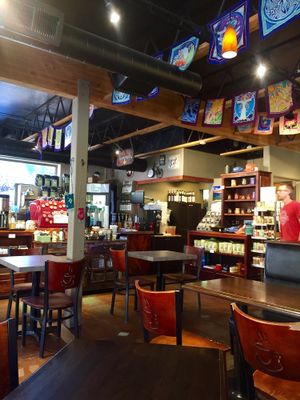 friendly, chill atmosphere at Cafe Soleil in Springdale