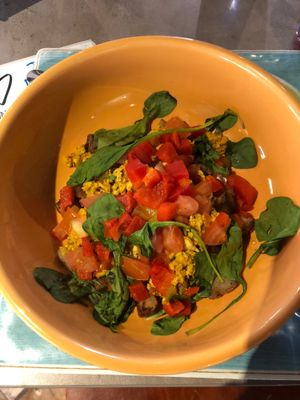 Tofu Scramble at Cafe Soleil in Springdale