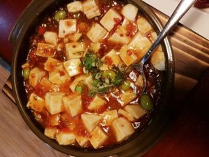 Tofu  at iVegan Restaurant in Taipei