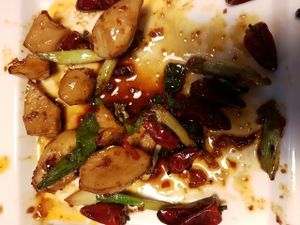 KongPao Mushrooms at iVegan Restaurant in Taipei