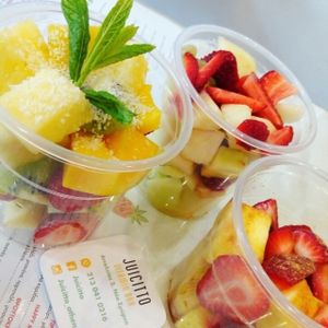 Fruit salads at Juicitto in Nea Smirni