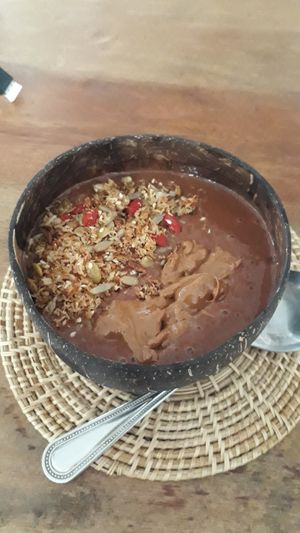 Choco Smoothie Bowl at Greenlight Cafe & Bar in Koh Samui