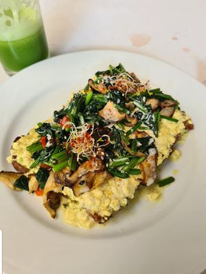 Tofu scramble at Greenlight Cafe & Bar in Koh Samui