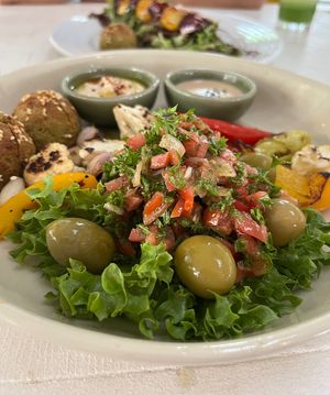 Falafel bowl  at Greenlight Cafe & Bar in Koh Samui