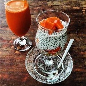 Chia Vanilla Pudding  at Greenlight Cafe & Bar in Koh Samui