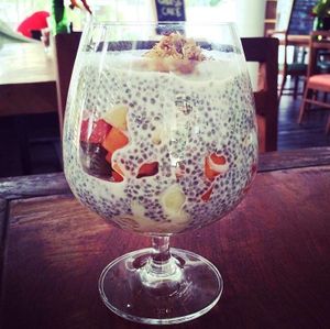 Chia Vanilla Pudding  at Greenlight Cafe & Bar in Koh Samui