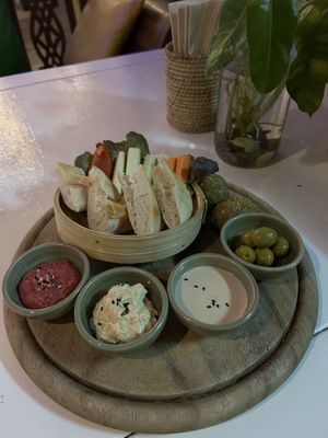 Falafel Mezze  at Greenlight Cafe & Bar in Koh Samui