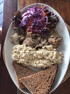 Tofu scramble  at Greenlight Cafe & Bar in Koh Samui