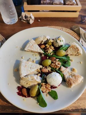 Cheese plate at Greenlight Cafe & Bar in Koh Samui