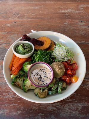 Build your own bowl  at Greenlight Cafe & Bar in Koh Samui