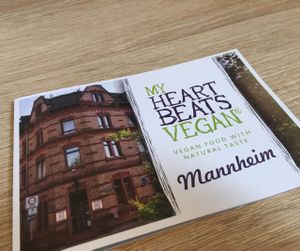 menu at My Heart Beats Vegan in Mannheim