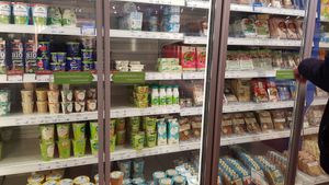 Yoghurt, milk, cheese and more at Alnatura - Einkaufszentrum  in Ingolstadt