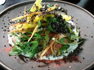 quinoa salad at One Planet in Kyiv